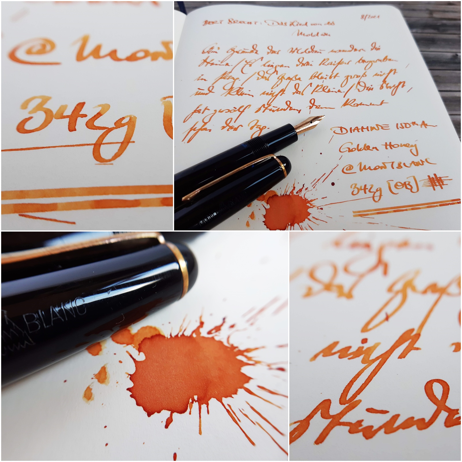 2021 09 24 Diamine 150th Anniv Golden Honey MB 342g OBB PX.jpg