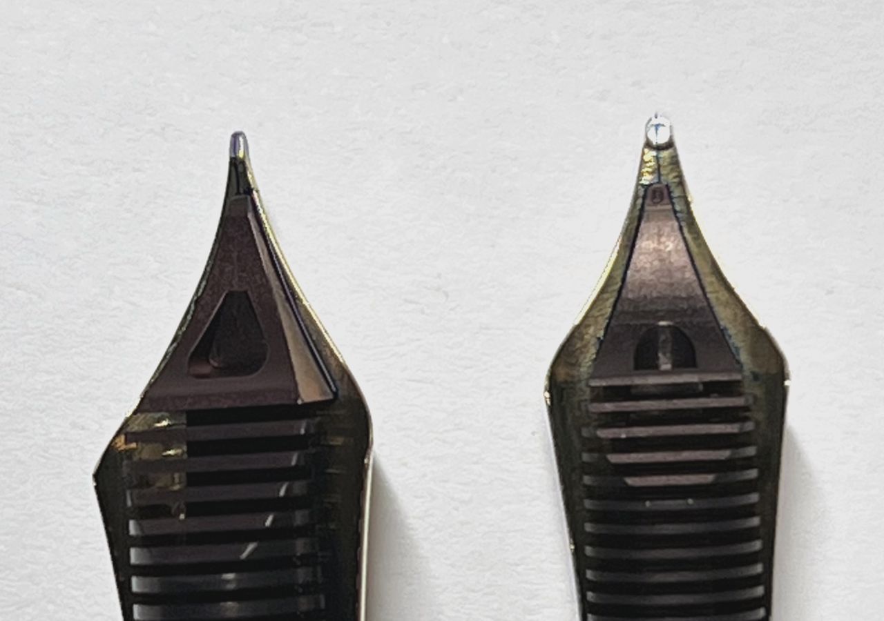 links 149 Flex, rechts Gold Leaf Flex