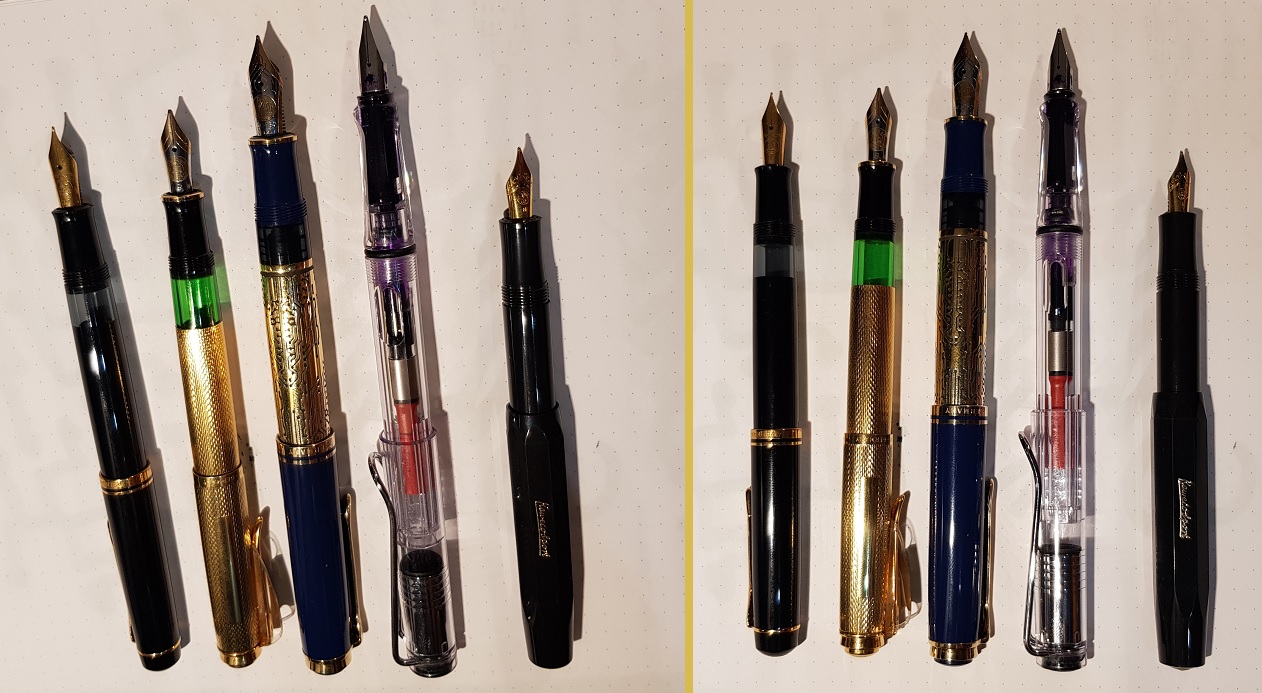 Groeßenvergleich M M700 vs Lamy Safari Vs Kaweco Sport.jpg