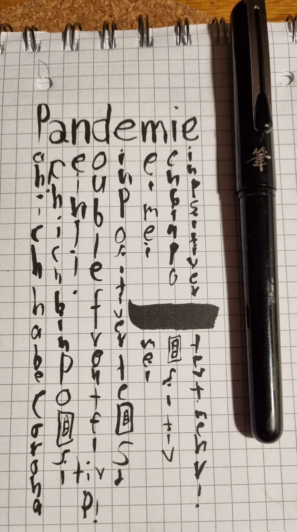 Pandemie &amp; Pentel