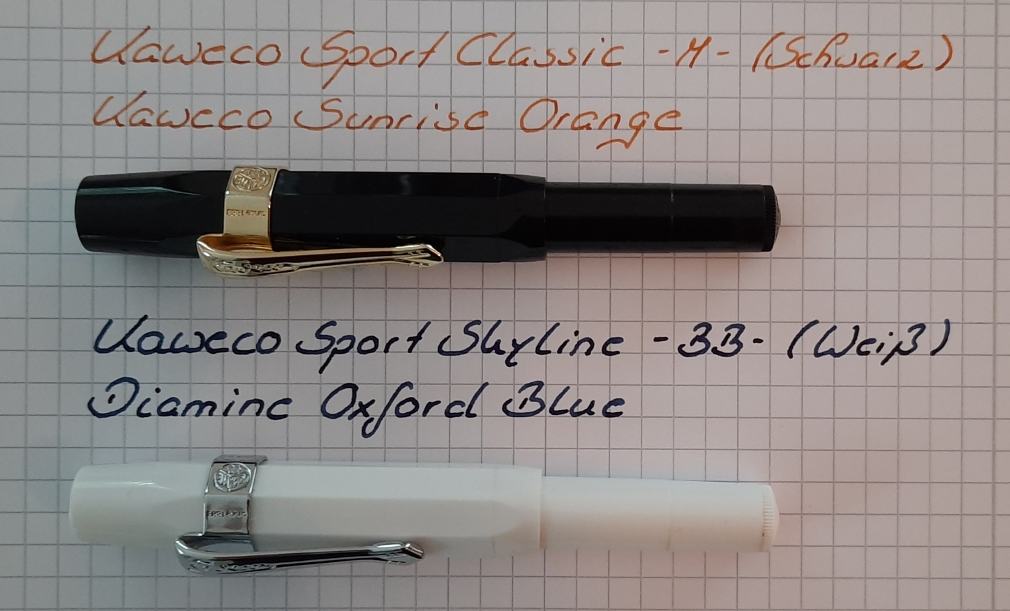 Kaweco Sport Classic und Skyline