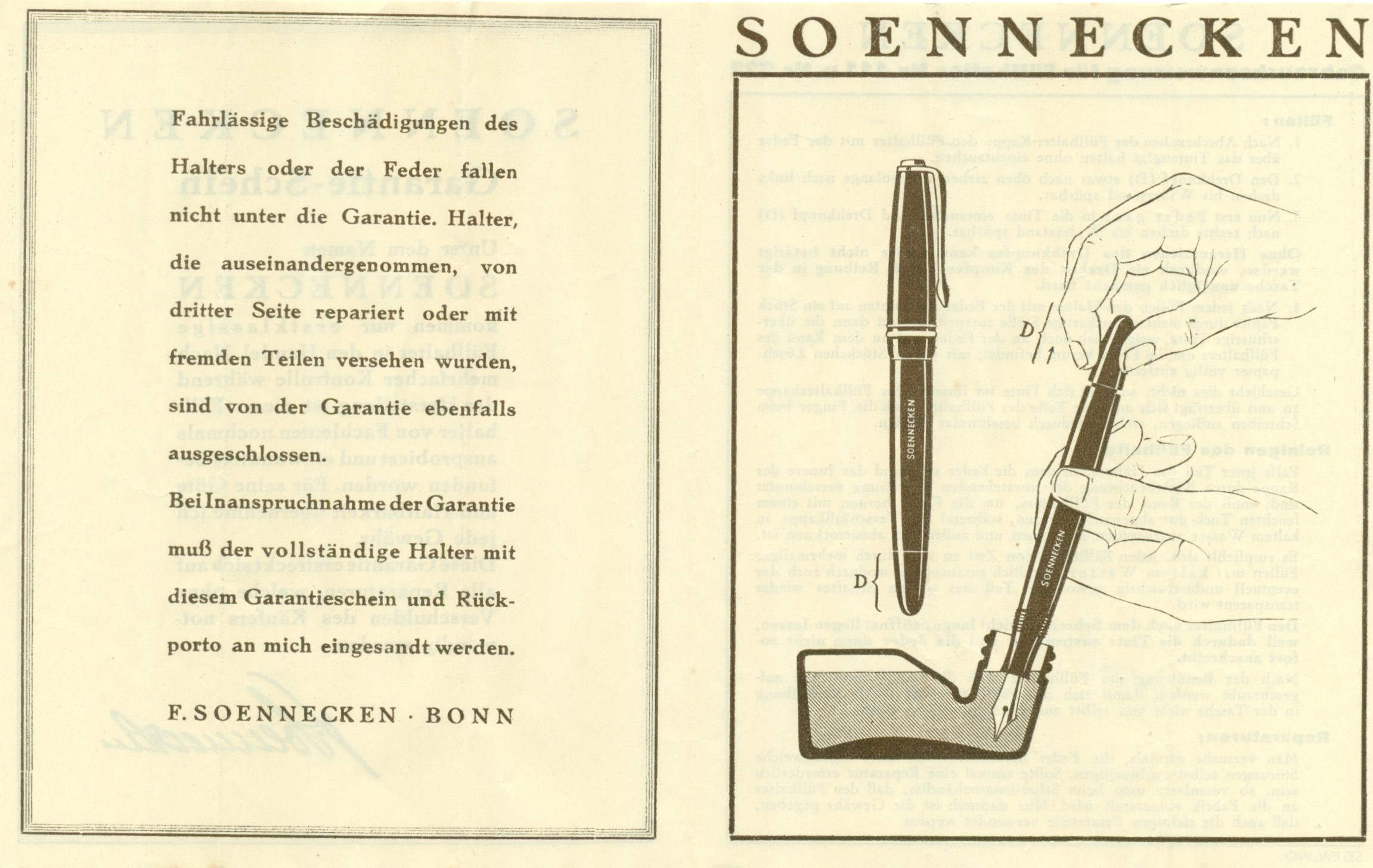 Soennecken 111 extra Garantie 2.jpg