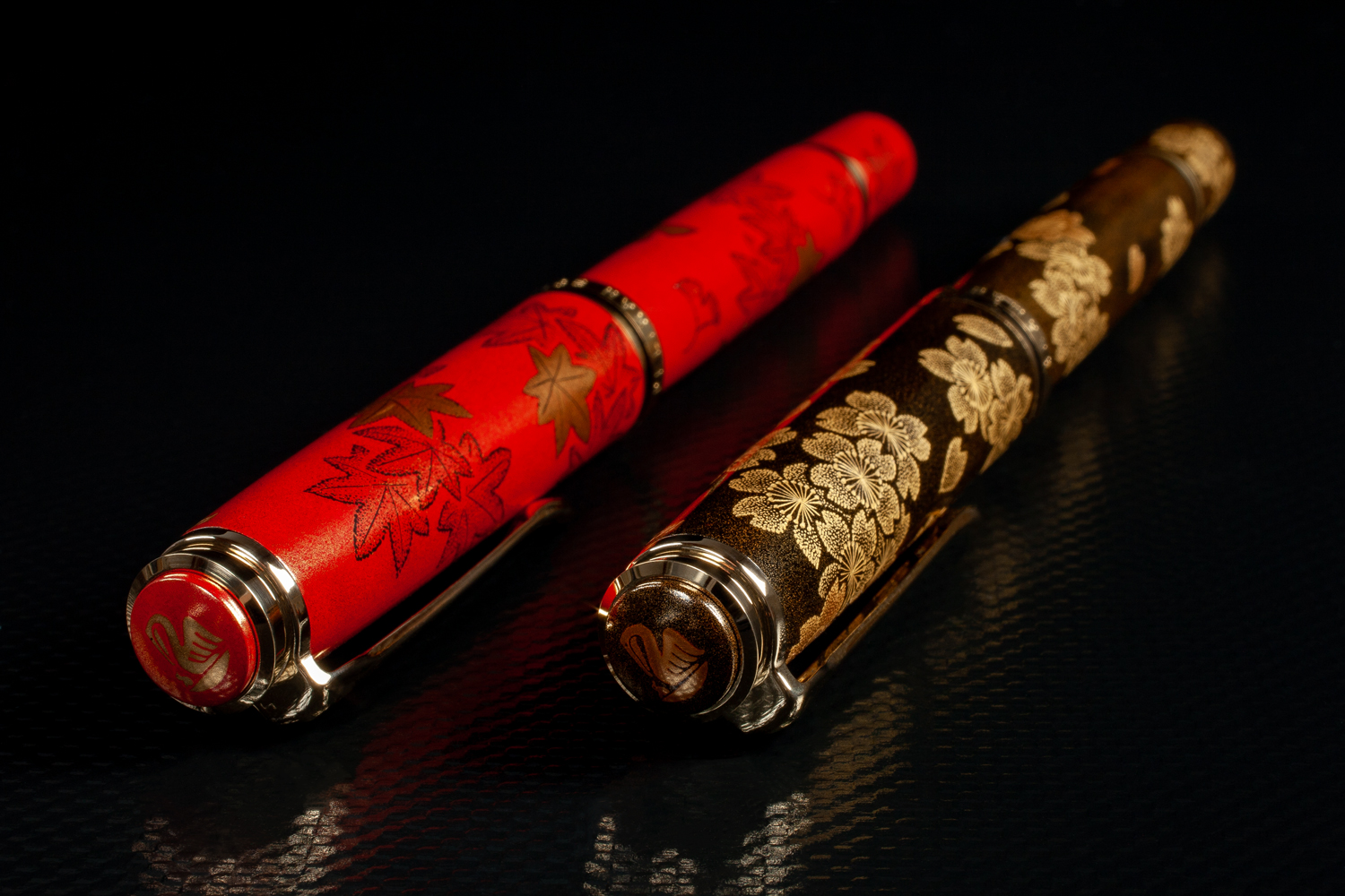 Pelikan, LE, Maki-e Autumn Leaves & Cherry Blossom, 01.jpg