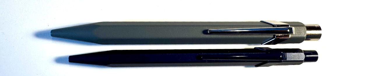Caran d'Ache Roller vs. Kugelschreiber