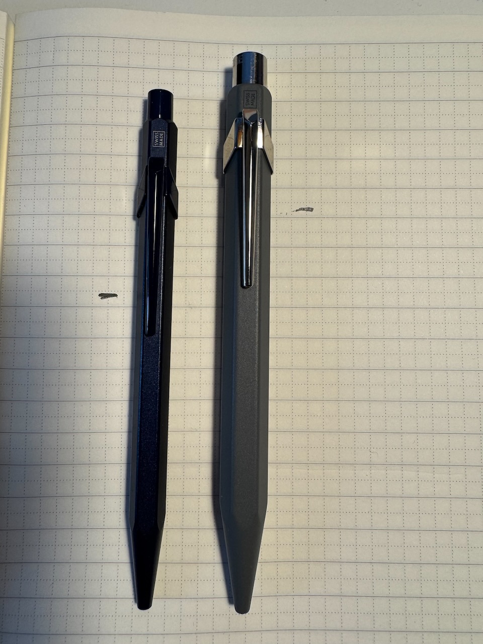 Schwerpunkte Cara d'Ache 849 vs. 846