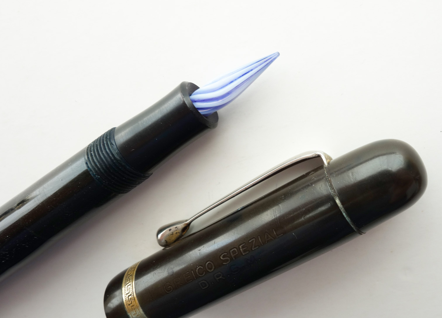 Softeis Vanille - Blaubeere