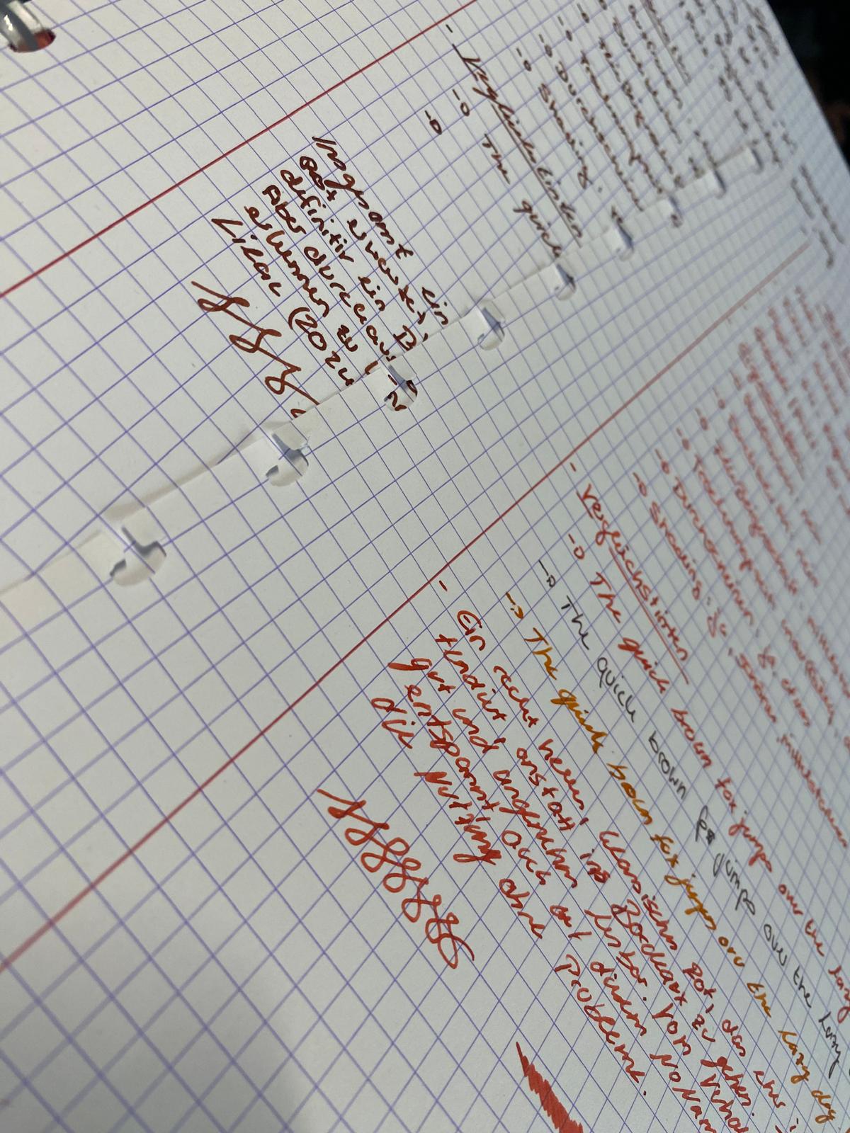 LAMY Sepia &amp; Pelikan Edelstein Garnet