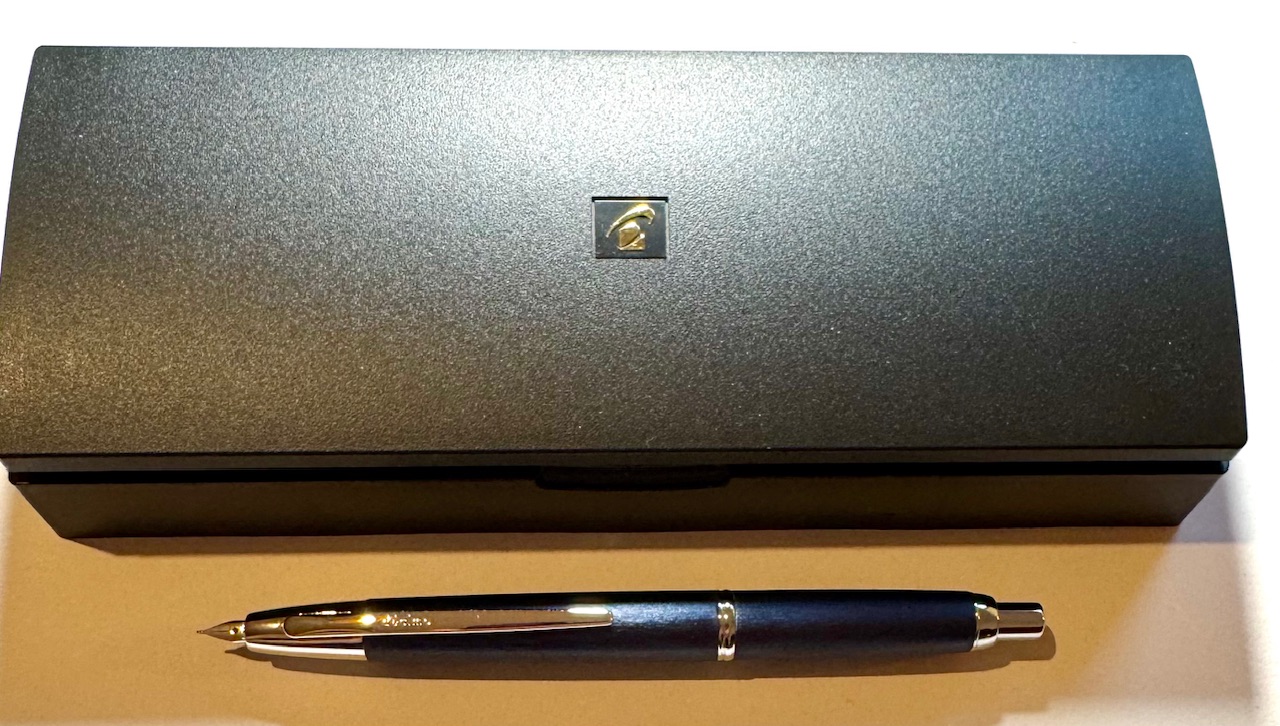 Decimo metallic blau