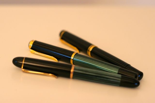 Pelikan 140, M400 und M200.