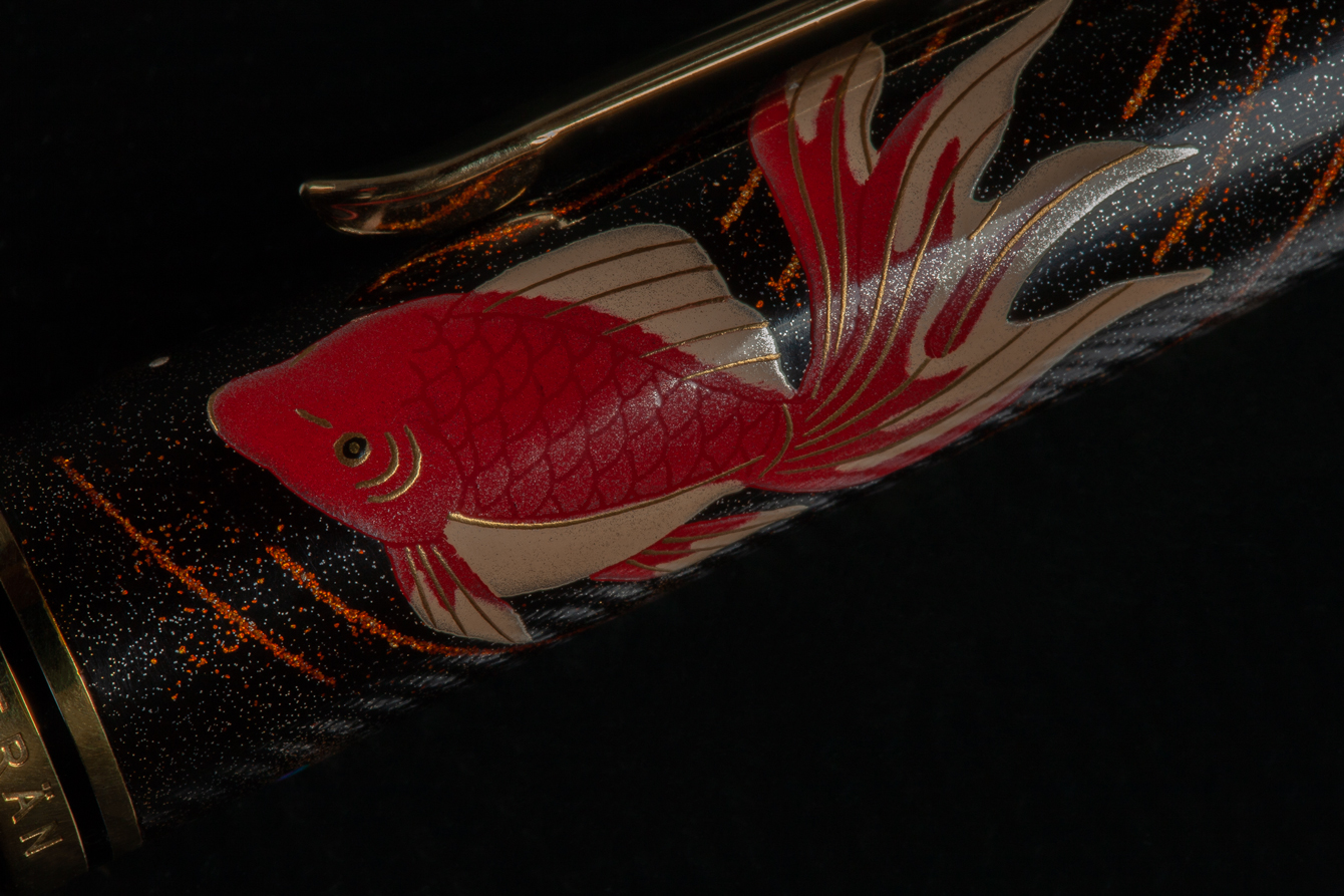 Pelikan, LE, M1000, Maki-e, Goldfish, 05.jpg
