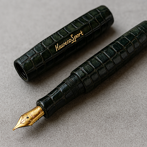 Krokodilleder (No animals were harmed)