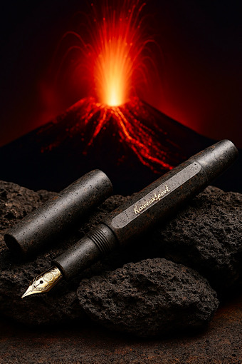 Lavagestein mit Zierring