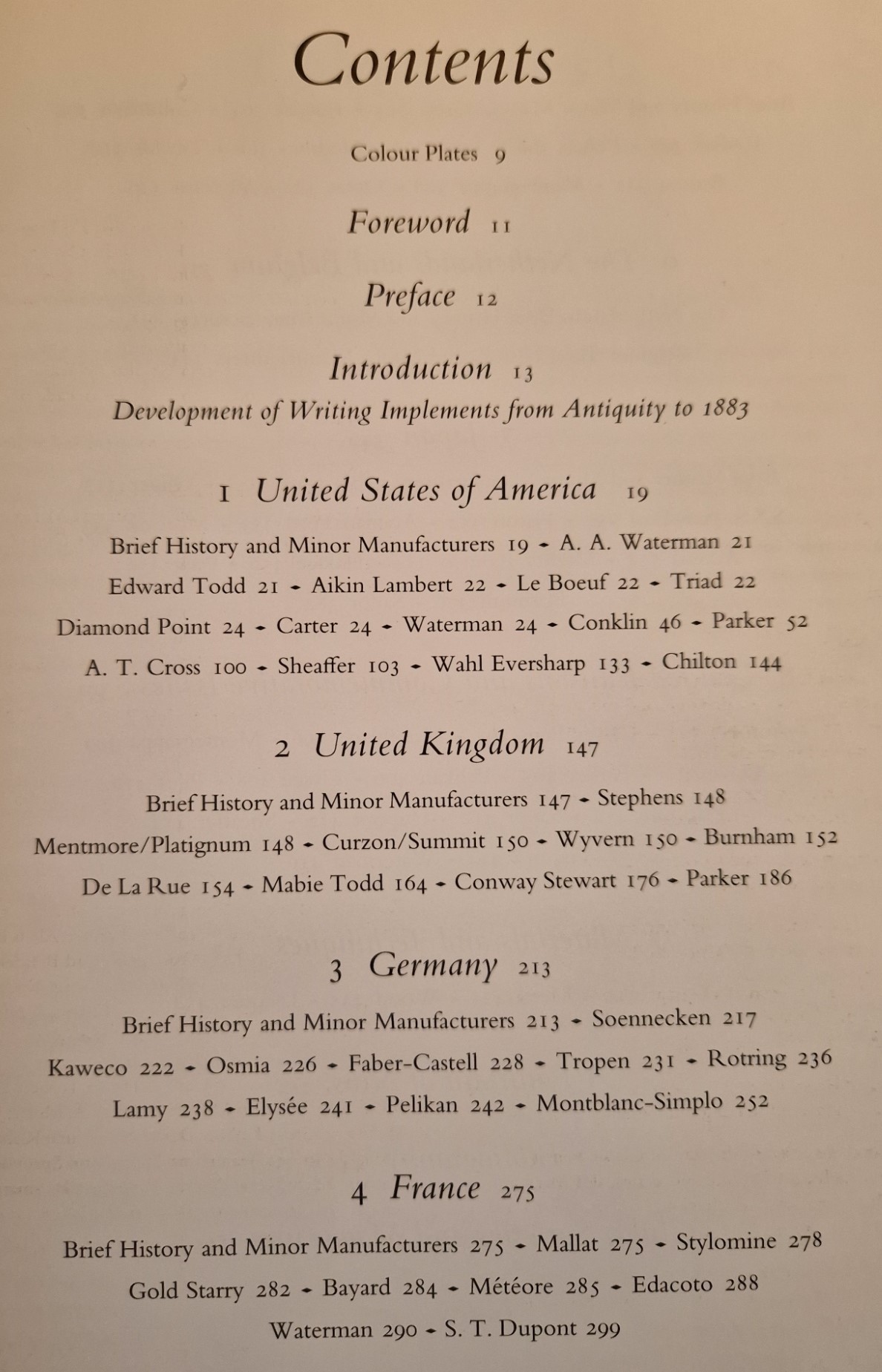 Inhaltsverzeichnis Seite 1