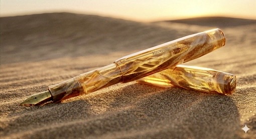 Kristallisierte Wüstendünen