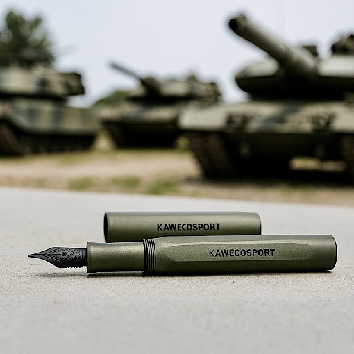 Kaweco Sport aus Panzerstahl