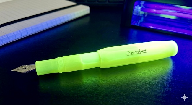 Kaweco Sport Füller aus fluoreszierendem Kunstharz