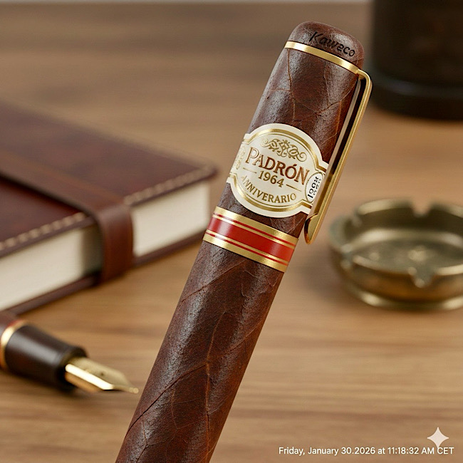 Kaweco Sport Padron 1964 Anniversario Detail Binde