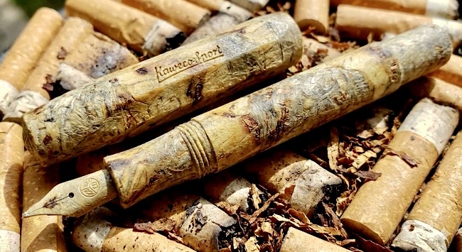 Kaweco Sport Füller aus gepressten Zigarettenstummeln