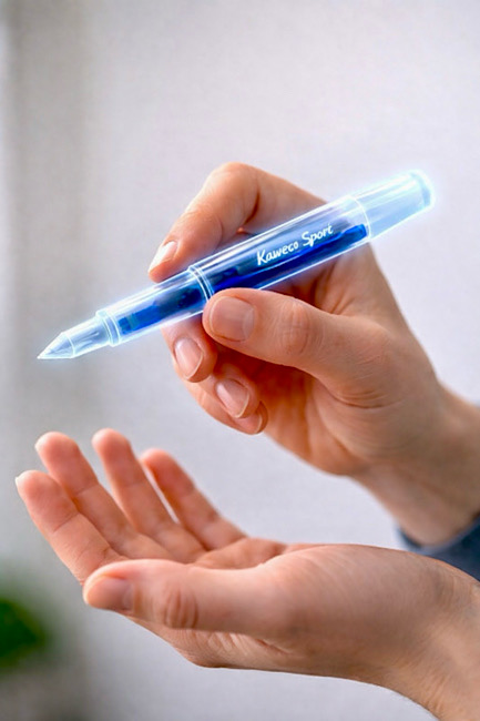 Kaweco Sport aus sichtbar gemachtem Nichts