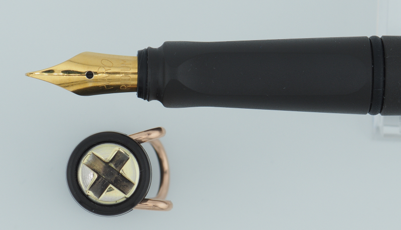 HARO-EF-Feder aus den 50er-Jahren im Lamy Tintenpatronenroller