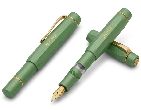 Kaweco Piston Sport AL Jungle Green