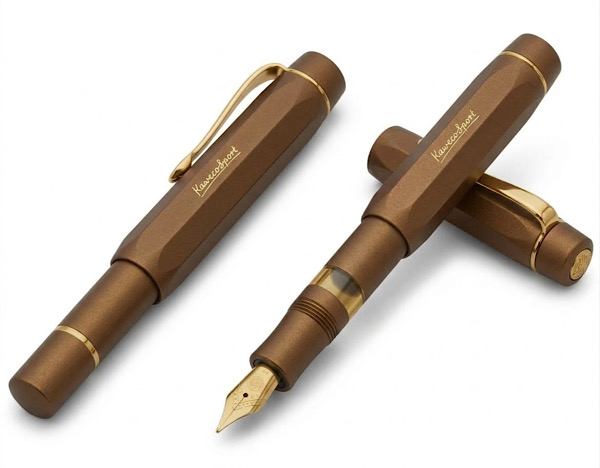 Kaweco Piston Sport AL Golden Brown