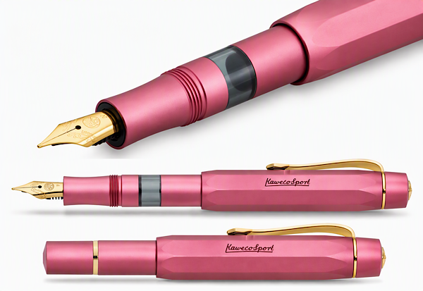 Kaweco Piston Sport AL Flamingo Pink