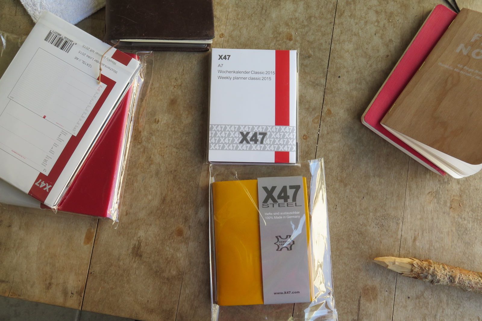 Leder + Kalender Einlage