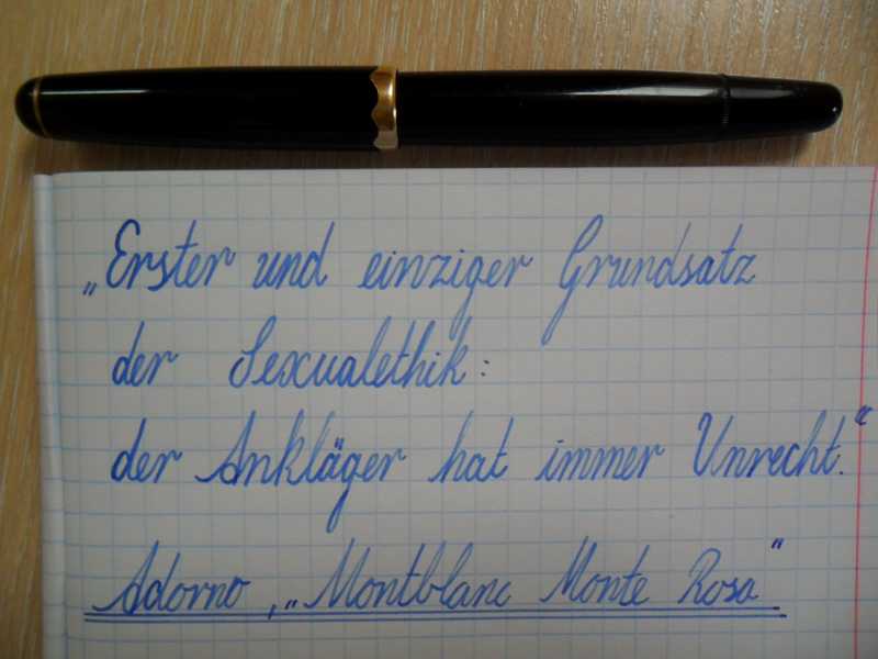 Schriftprobe