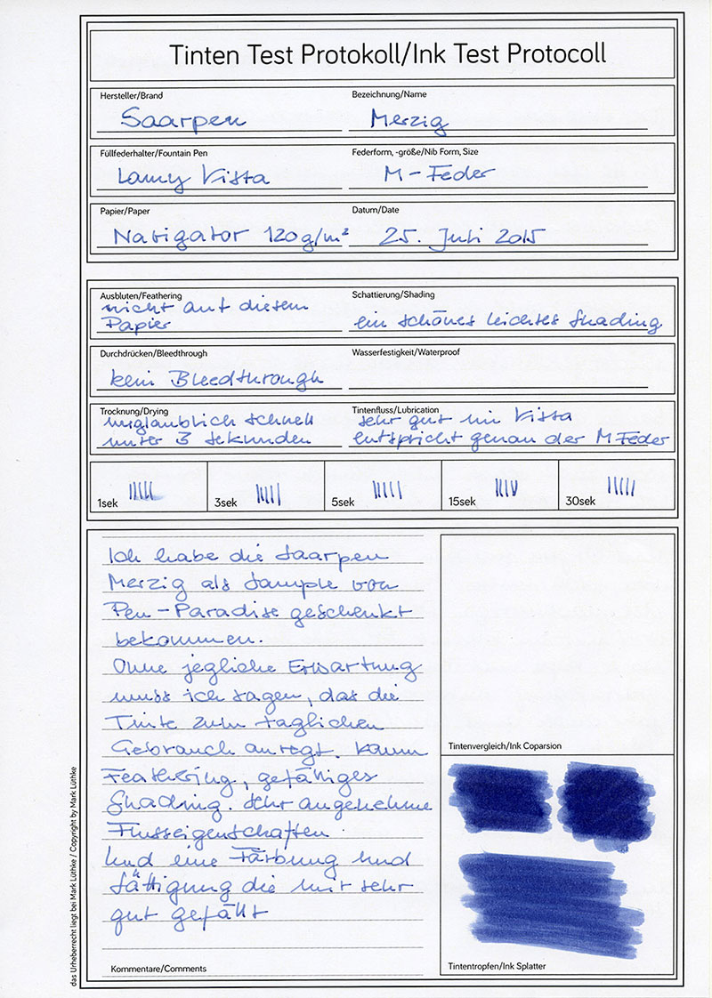 Standard Testbogen