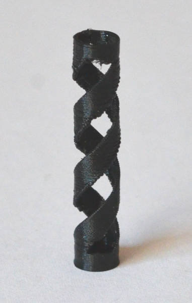 Schichtdicke 0.1mm, Wandstärke 0.4mm, d=6mm, Druckzeit 10min
