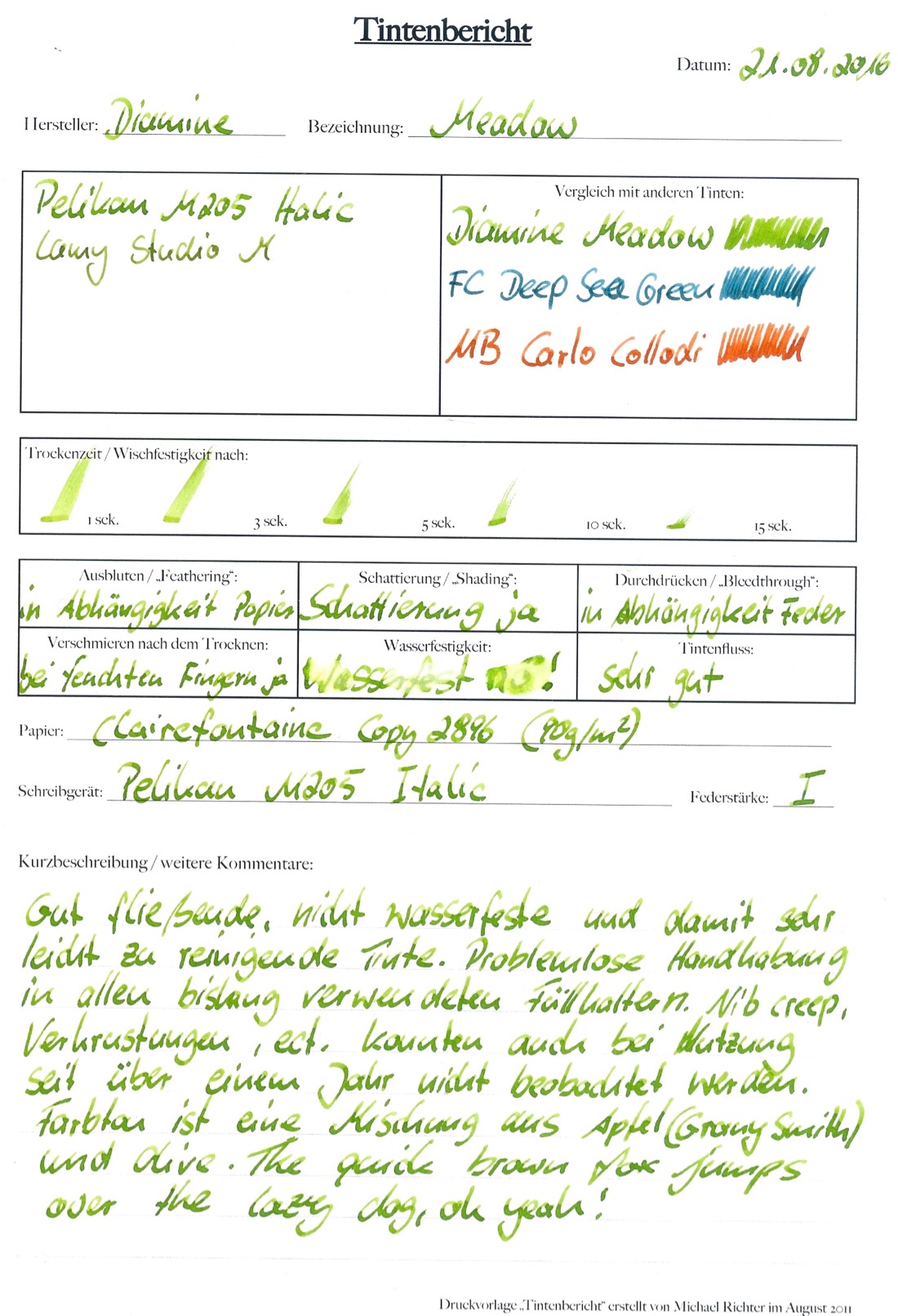 Scan mit uralt HP. Farbwiedergabe miserabel.