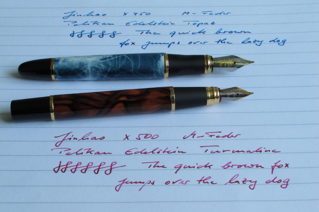 Jinhao X450 und X500.JPG