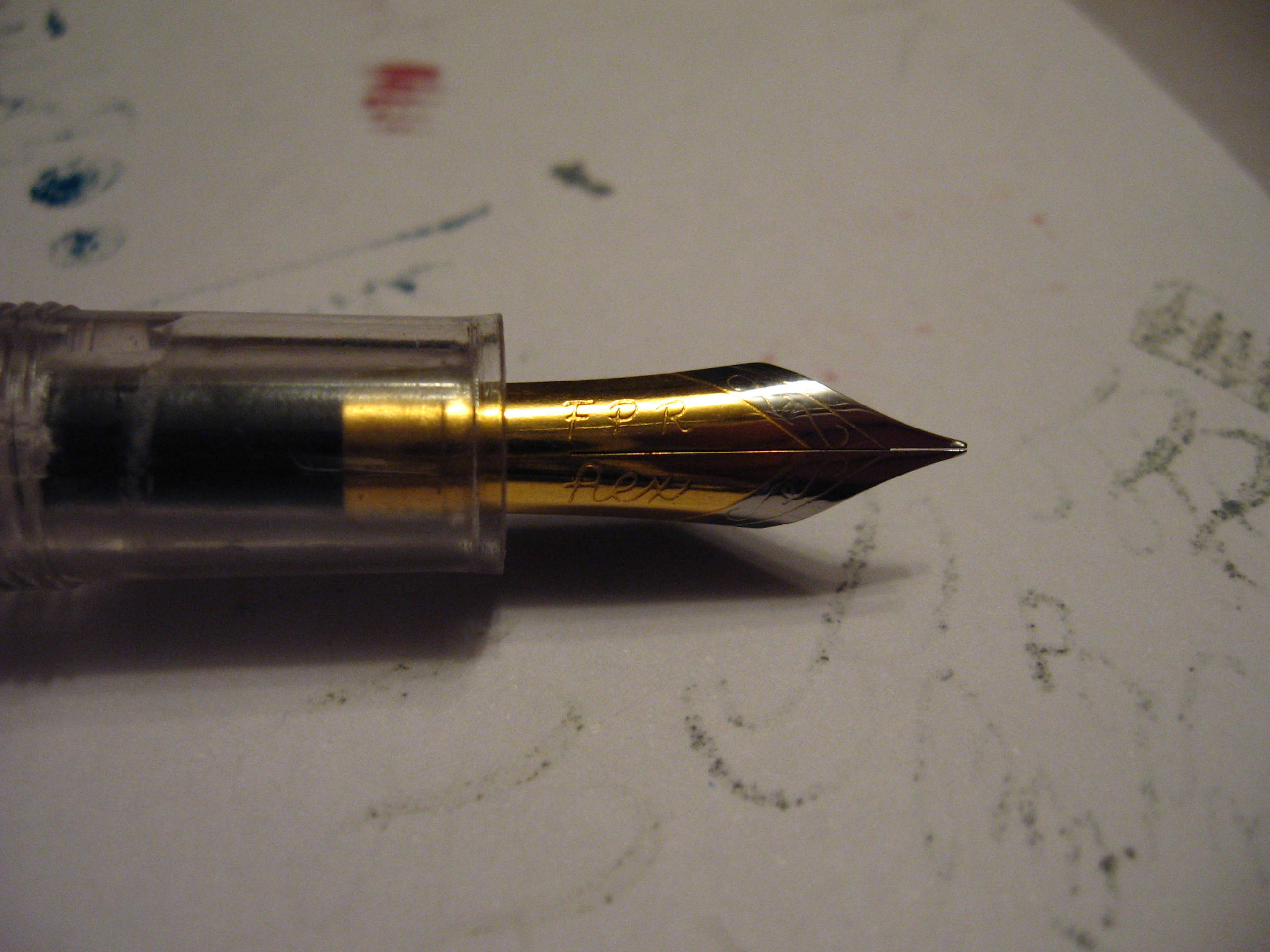 A little nib of flex