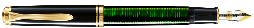 Grüner M605 mit Vacumatic-ähnlichem Muster