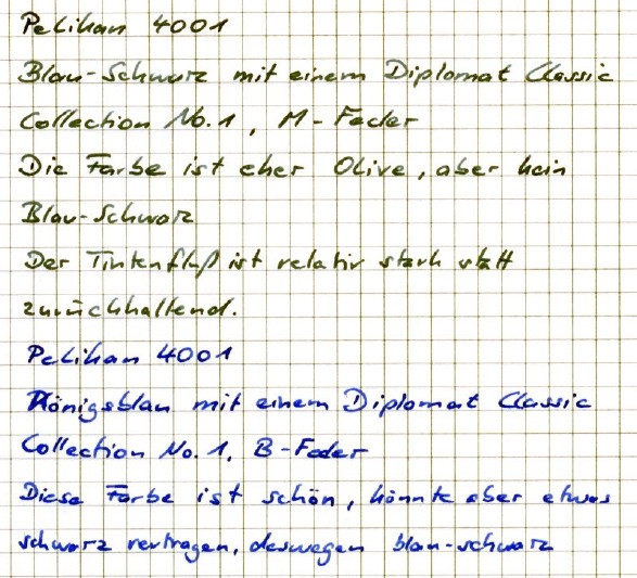 Blau-Schwarz = Olive?