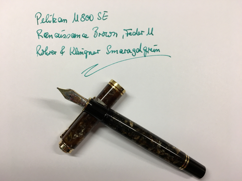 Pelikan M800 Special Edition Renaissance Brown