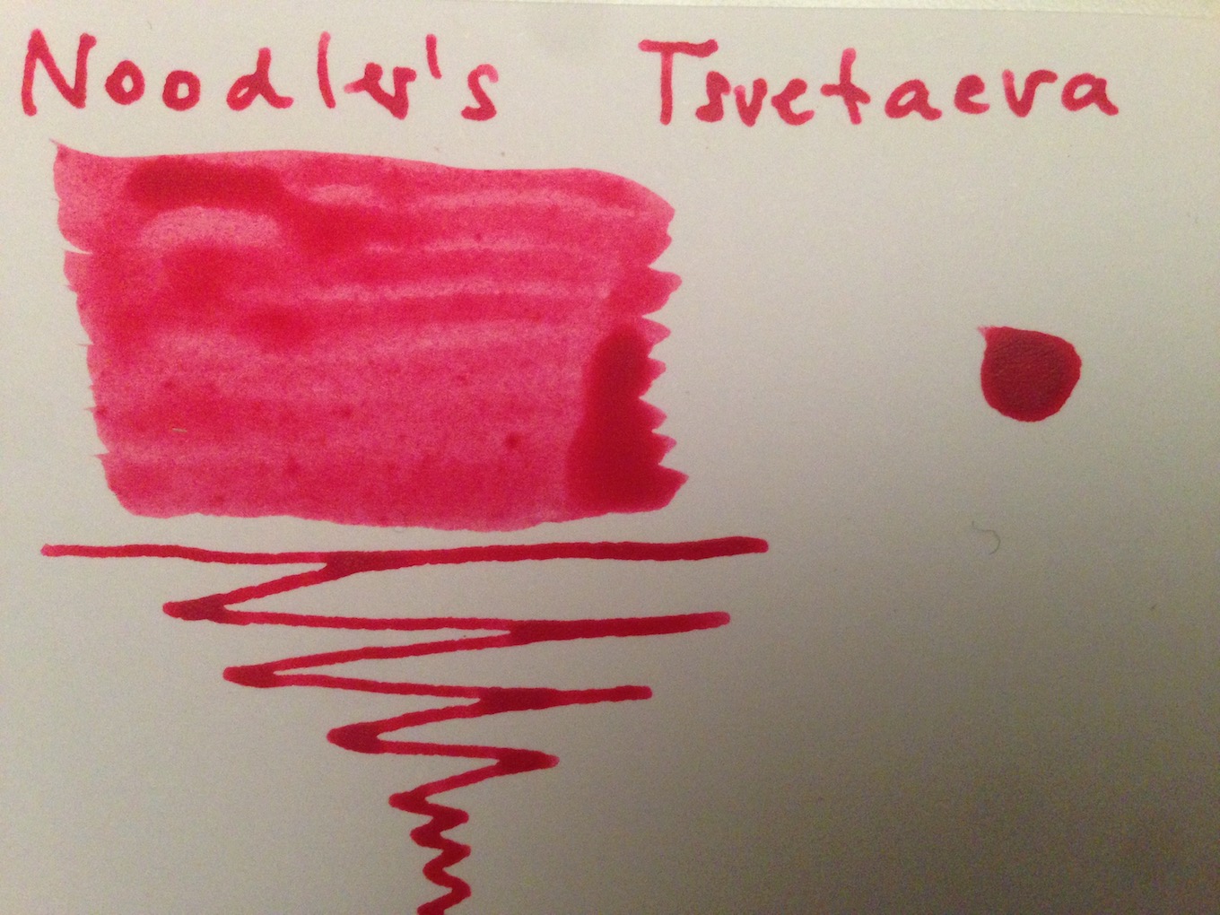 Noodler's Tsvetayeva