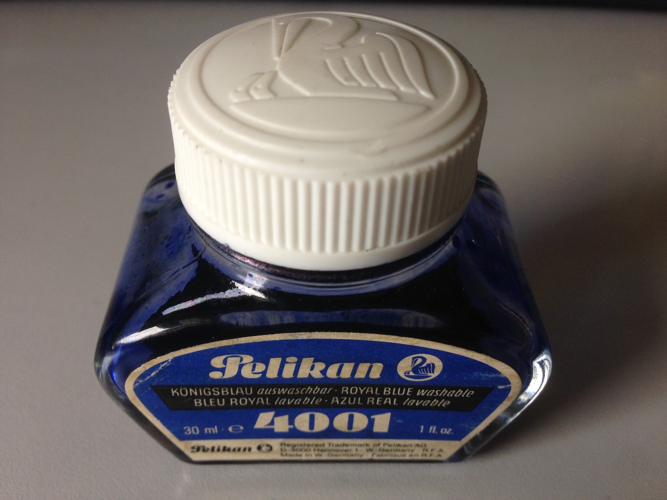 Pelikan 4001 Königsblau - ein Gruß aus der Vergangenheit