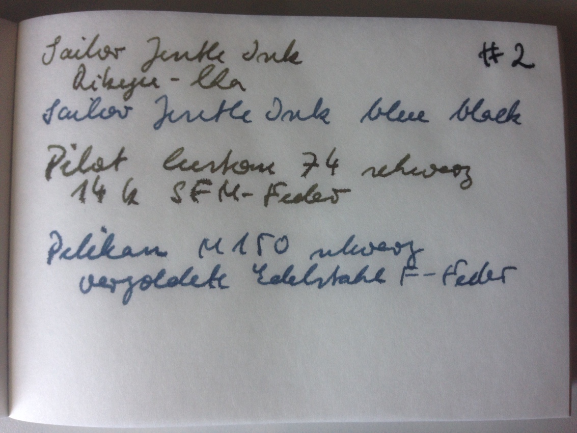 Sailor Jentle Ink Rikyu-Cha-Sailor Jentle Ink Blue Black