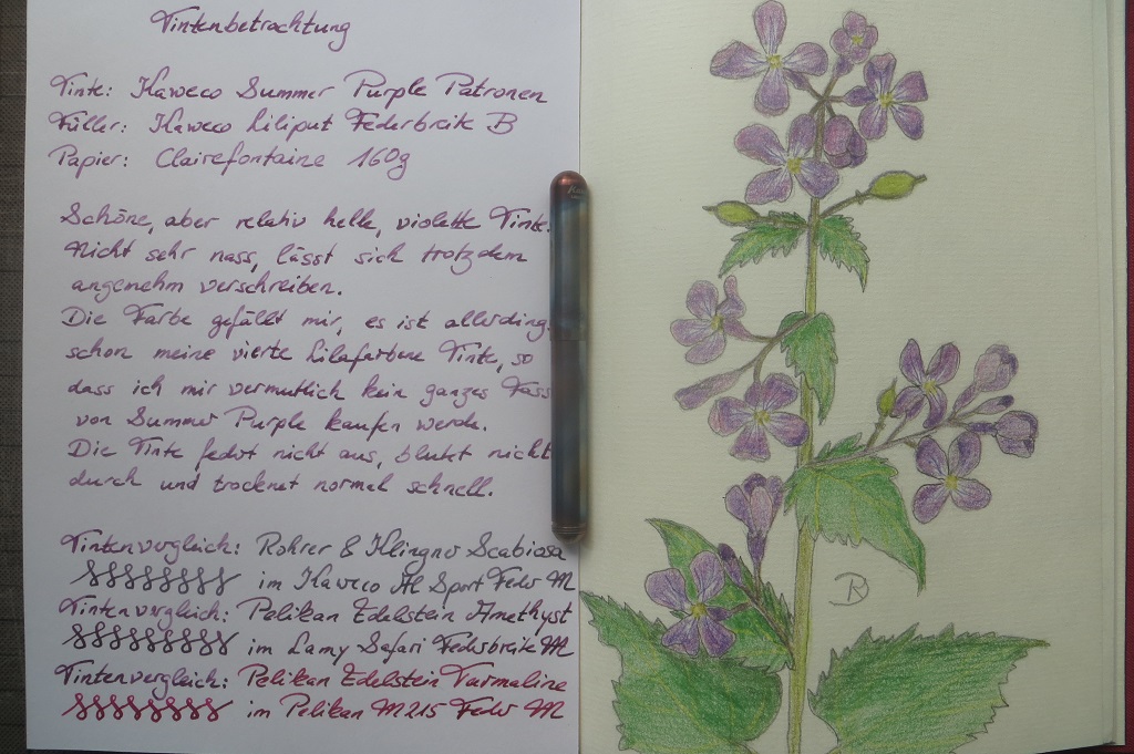 Tinte Kaweco Violett IMG_0026.JPG