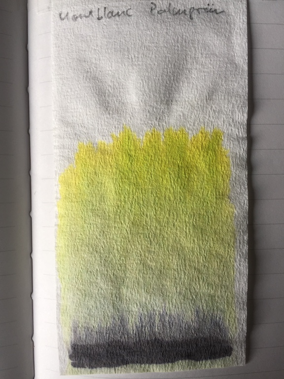 Chromatographie MB Palmgrün Kaffeefilter