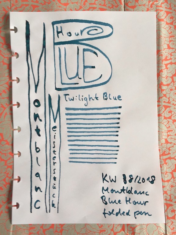 KW 38/2018-Montblanc Blue Hour