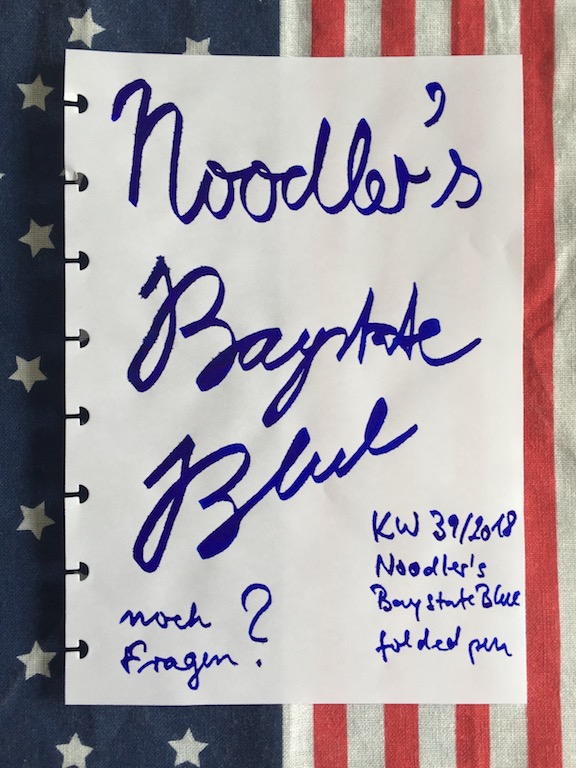 KW 39/2018-Noodler's Baystate Blue