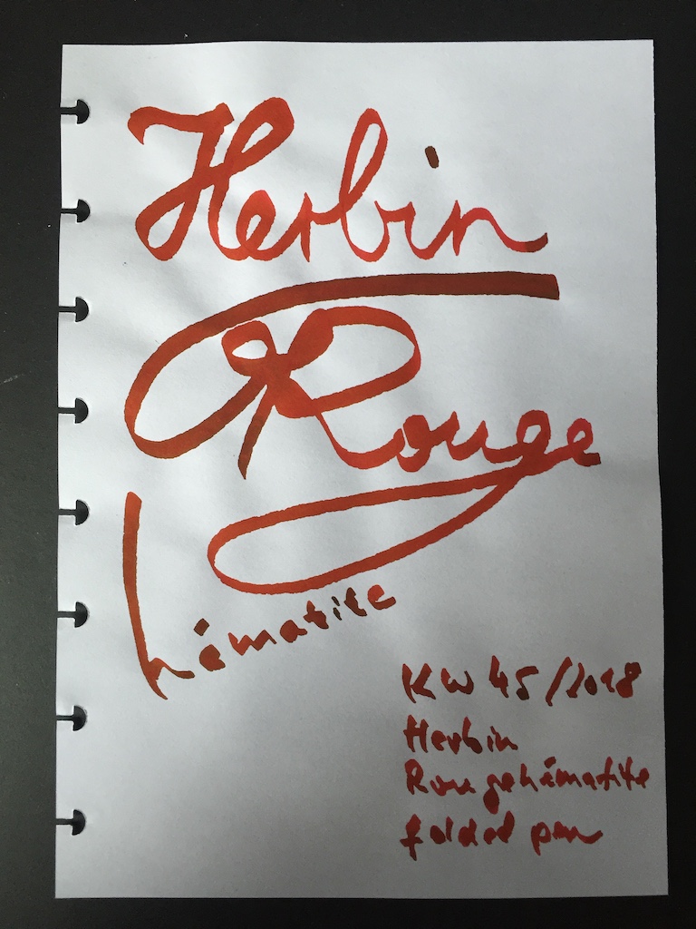 KW 45/2018-Herbin Rouge hématite