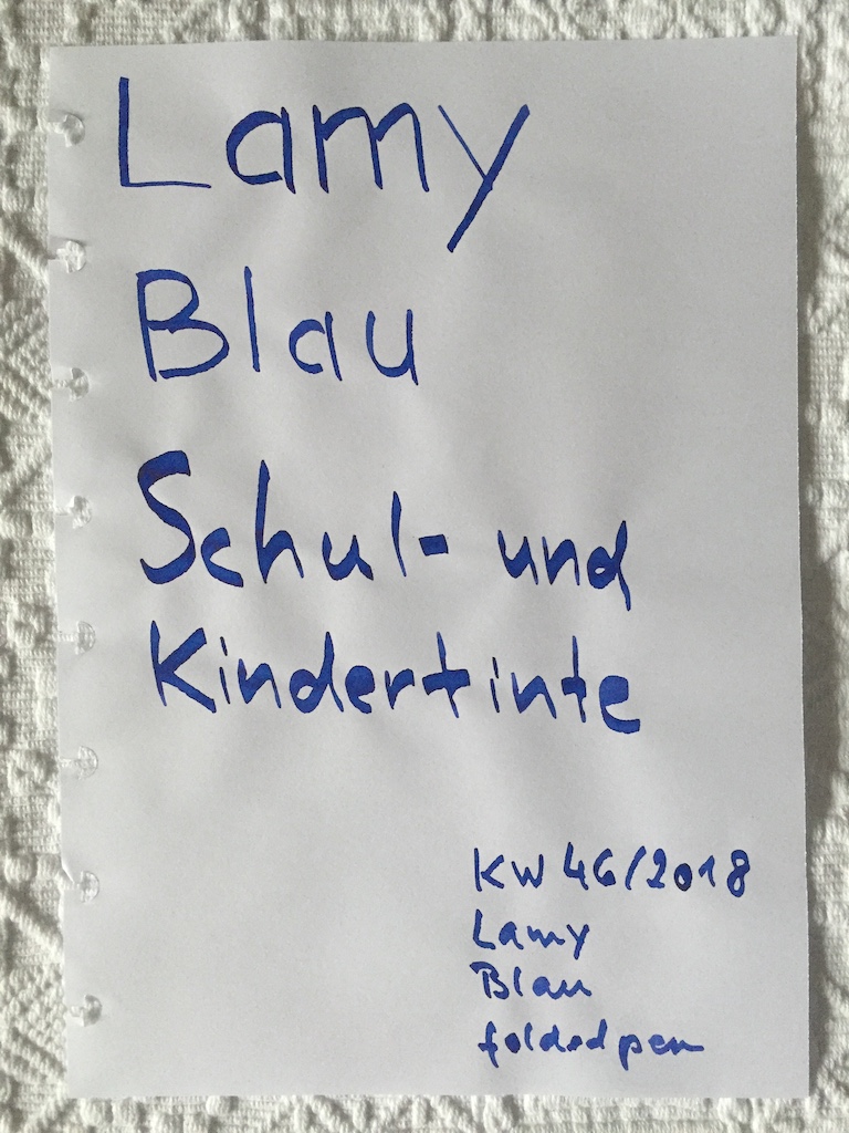 KW 46/2018-Lamy Blau