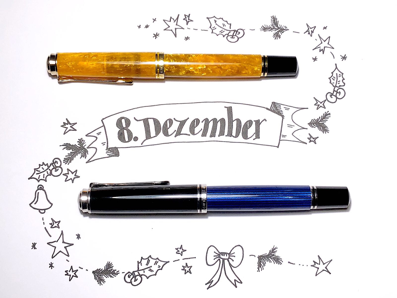 Pelikan M805 und M600 Vibrant Orange