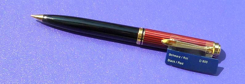 Pelikan D 600 rot-gestreift