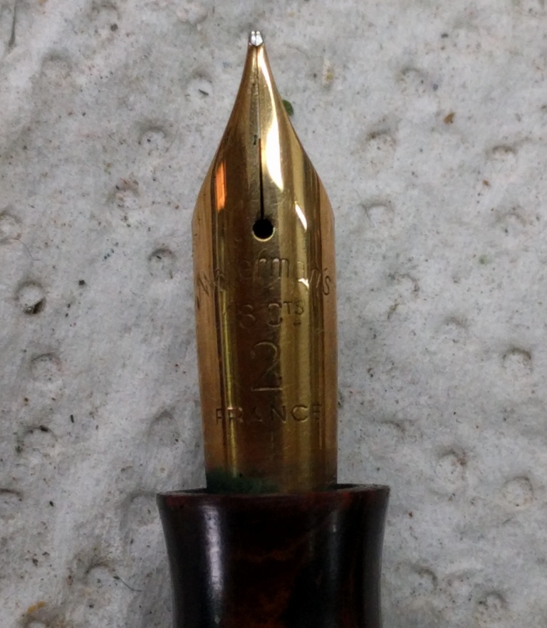 Waterman 18ct Feder aus Frankreich