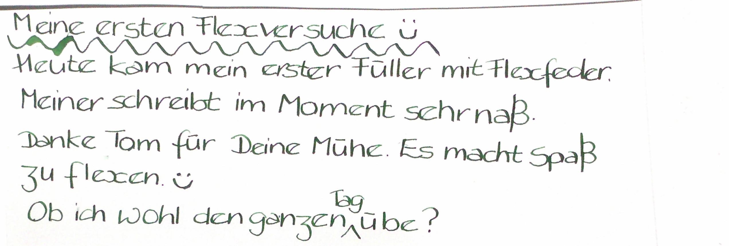 Viel Spaß beim Lesen. Leider habe ich mindestens ein Wort falsch geschrieben. ;-)